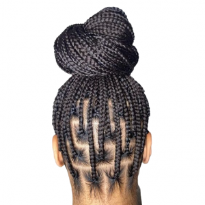 Knotless Braids | Thick Shoulder Length